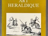 the cover of the book, arms et art heradique
