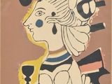an image of a painting of a woman with a bird on her head
