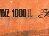 a picture of a sign on the side of a building that says nsu - pinz 1000
