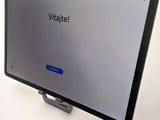 a computer screen with a message on it that says vitate
