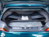 a trunk of a car with its trunk open