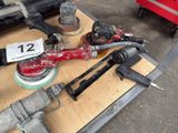 a lot of tools that are sitting on a table