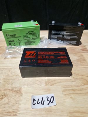 EL430// lot de 3 batteries, retour client vendu en l'état