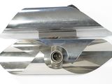 a metal object that looks like a fish