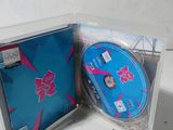 a cd in a clear case with a blue cover