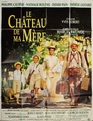 french movie poster for the film le chateau de ma mer