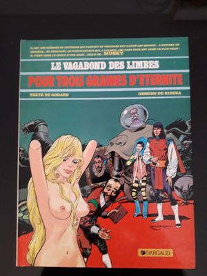 la couverture d'une bande dessinée représentant une femme en bikini