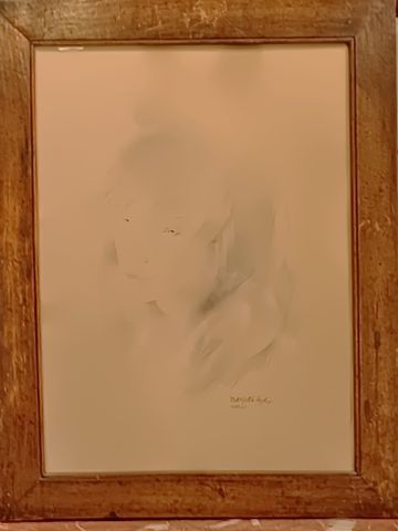 Estampes. « Portrait de femme ». Signé Mariette Lydis Paris.et « 