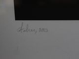 a close up of a piece of paper with a picture on it