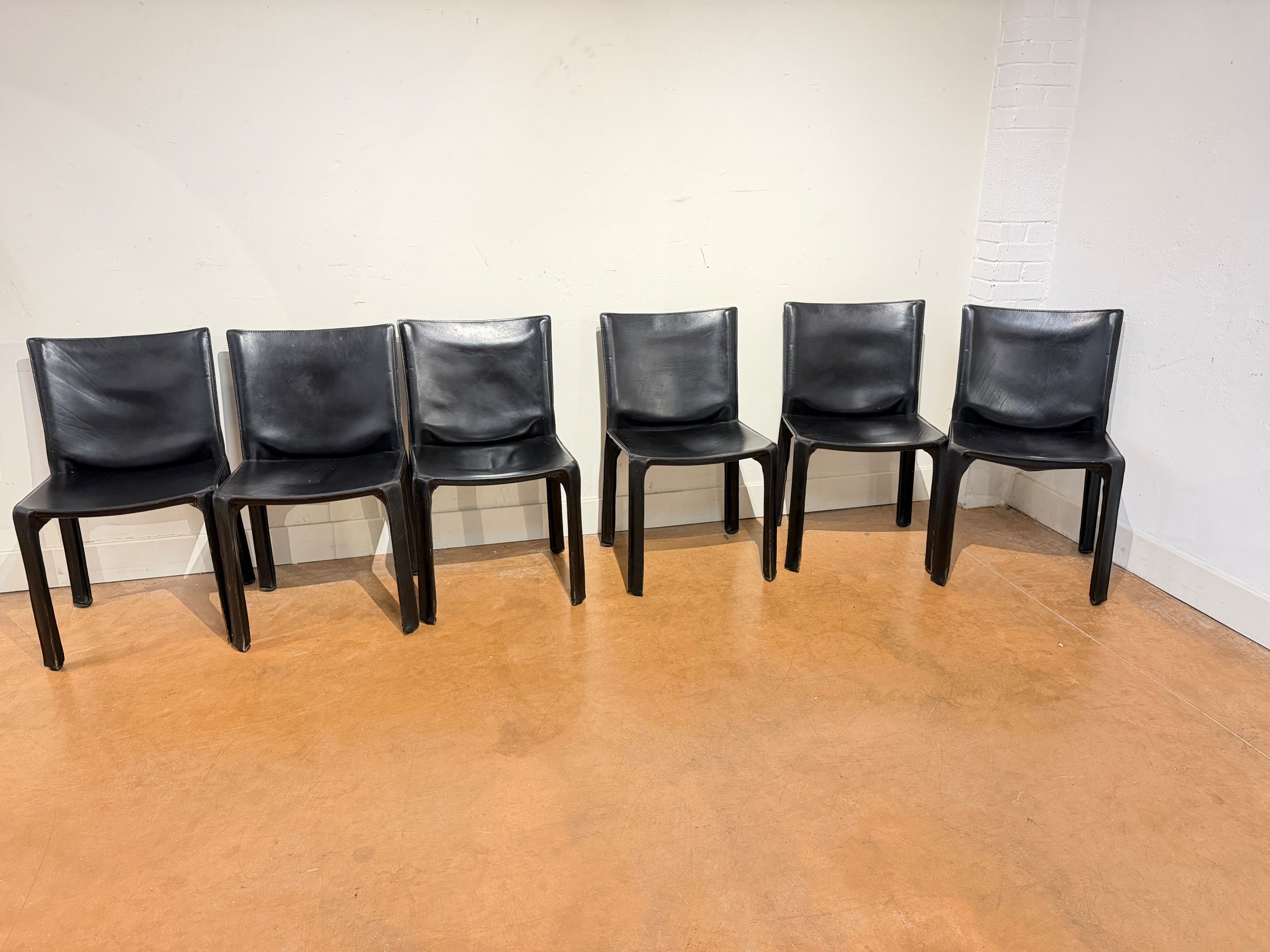 Mario BELLINI (Né en 1935), CASSINA Editeurs : suite de six …