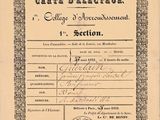 a black and white photo of a document with writing on it