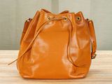 louis vuitton orange epi leather bucket bag