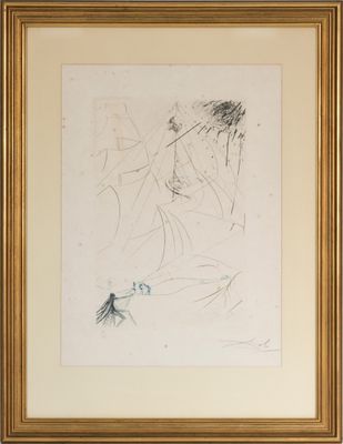 l'image d'un dessin représentant un homme et une femme sur un cheval