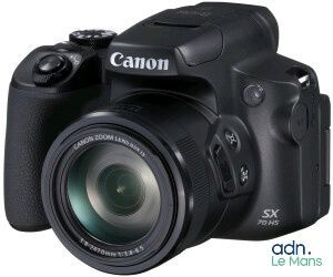 the canon sx is a compact camera with a wide angle lens