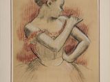 une image représentant le dessin d'une femme vêtue d'une robe de ballerine