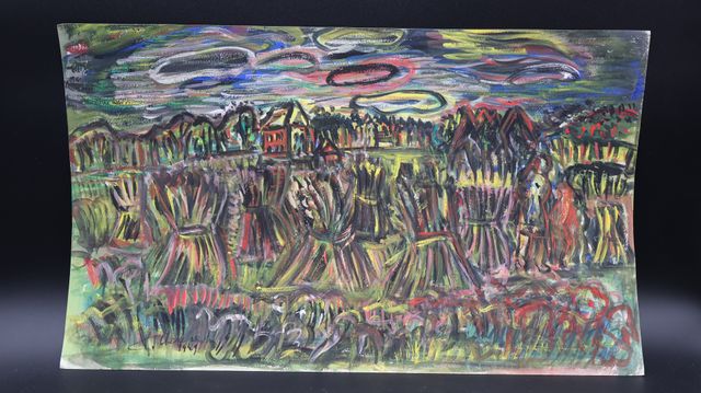 Jacques CHEVALIER (1924-1999) – Suite de 4 paysages. Gouaches sur...