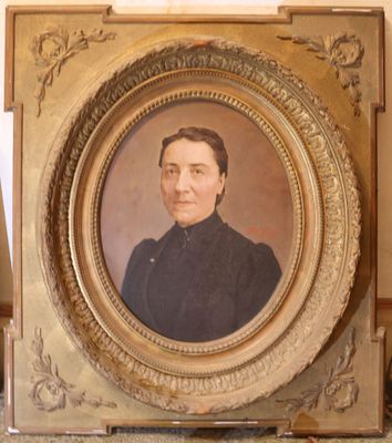 BEAUGRAND (fin XIX-début XX°) "Portrait de femme" Huile sur … - Photo 1