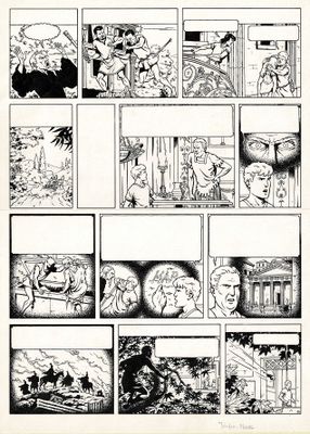 un dessin en noir et blanc représentant une pile de bandes dessinées