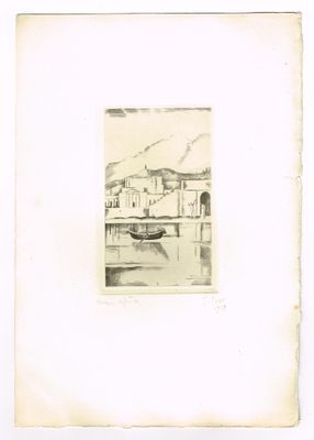 Gaston GOOR (Lunéville 1902-1977, peintre et illustrateur) -…