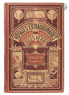 an old book with a picture of a clock on it