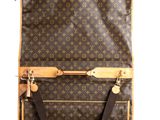 Housse à vêtements Louis Vuitton en toile Monogram et cuir