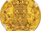 a gold coin with a crown on top of it