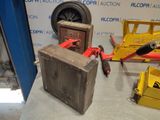 a box that is sitting on a table next to other tools