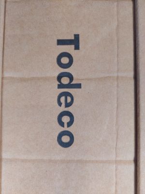 a cardboard box with the word tobacco written on it