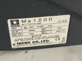 a close up of a label on a machine