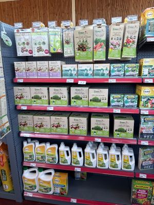 many different types of deteres on the shelves in the store