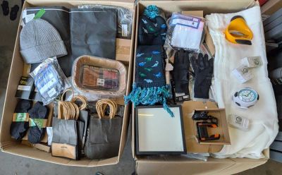 235 / 1 palette de 165 kg de mix ( sac en carton, cadr…