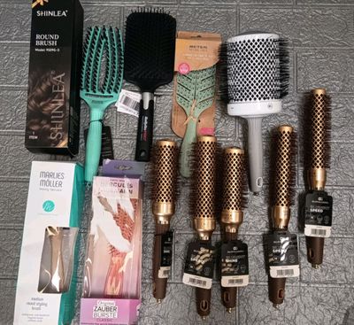 Lot de 12 brosses de marques Babyliss Pro / Olivia Garden/ Shinlea etc - Photo 1