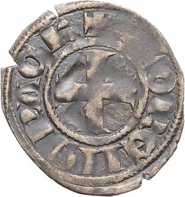 a silver coin with an image of a man on it