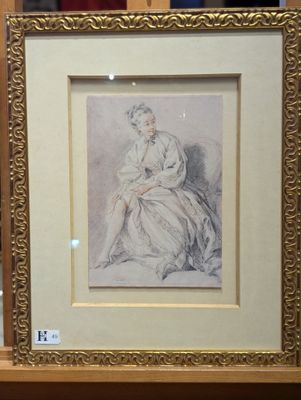 Copie musée Louvre d'après un tableau de François Boucher, "…