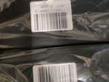 two packages of food that are sitting on a table