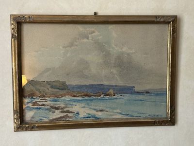 une photo d'un tableau accroché au mur