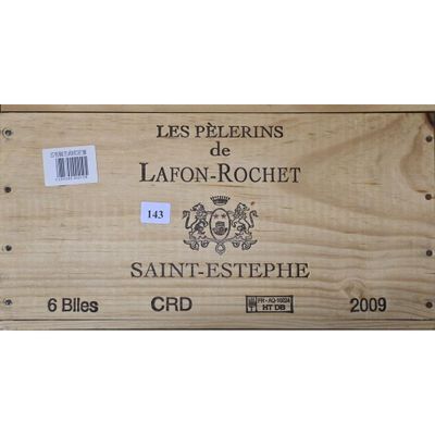 6 Btles CBO LES PELERINS DE LAFON ROCHET, Saint-Estèphe, 200… - Photo 1