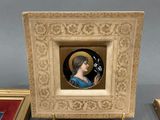 a picture of a picture of a woman in a picture frame