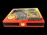 a box that has a game in it on a black background