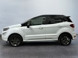 the white ford eco - pace is parked in a grey room