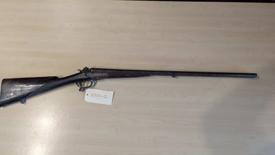 Fusil de chasse à percussion centrale, calibre 16, platines …