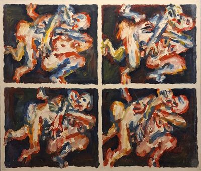 Jacques DANIEL (1920-2011) Jeanne et Paul, 1992/1993