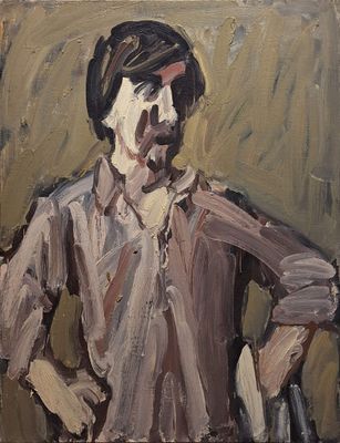Jacques DANIEL (1920-2011) Portrait d'homme, (J.P. Chauvet n…