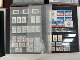 many different types of stamps on a table