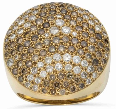 Cartier Bague 'Jeton Sauvage' EN Diamants ET Diamants DE Cou…