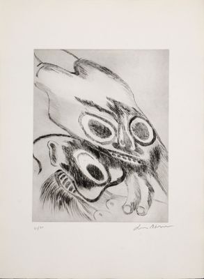 un dessin en noir et blanc représentant un chat et un chien