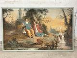 une image d'un tableau sur le mur d'une maison