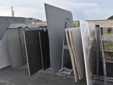 many different types of granites on the ground