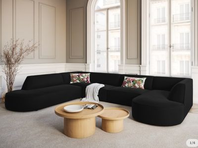 Canapé panoramique 7 places CHARLES CXL by CHRISTIN LACROIX …