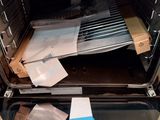 a bunch of papers that are in the oven